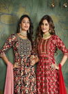 Kushals By Noor Rayon Printed Kurti With Bottom Dupatta Catalog